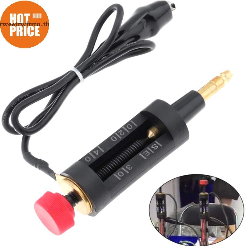 TRTU Universial Spark Plug Tester เครื่องทดสอบขดลวดแบบปรับได้เครื่องมือวินิจฉัยสําหรับระบบเครื่องทดสอบรถยนต์สําหรับ Spark รถมือ TH