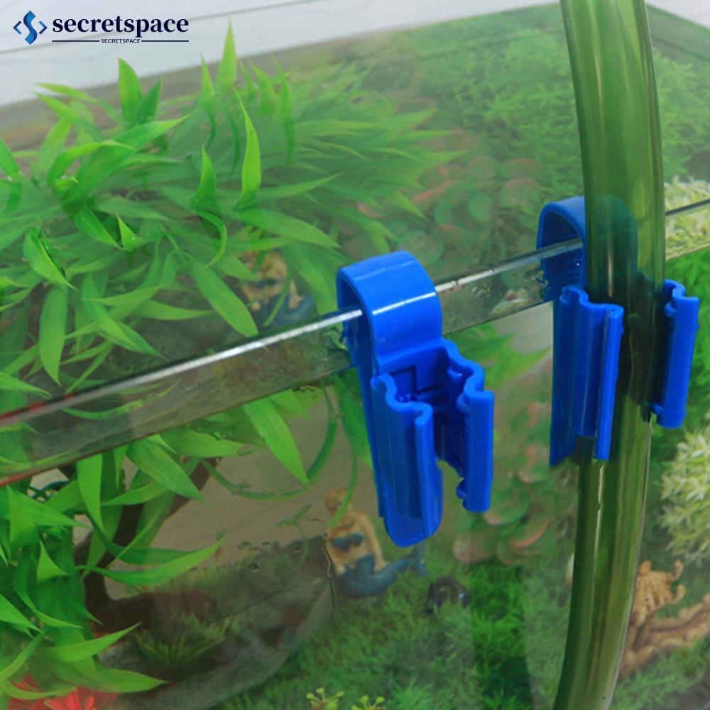 SECRETSPACE Aquarium กรองท่อผู้ถือท่อน้ํา Fixing Clamp Tube คลิปสําหรับถังปลาถัง Aquarium อุปกรณ์ G1W6