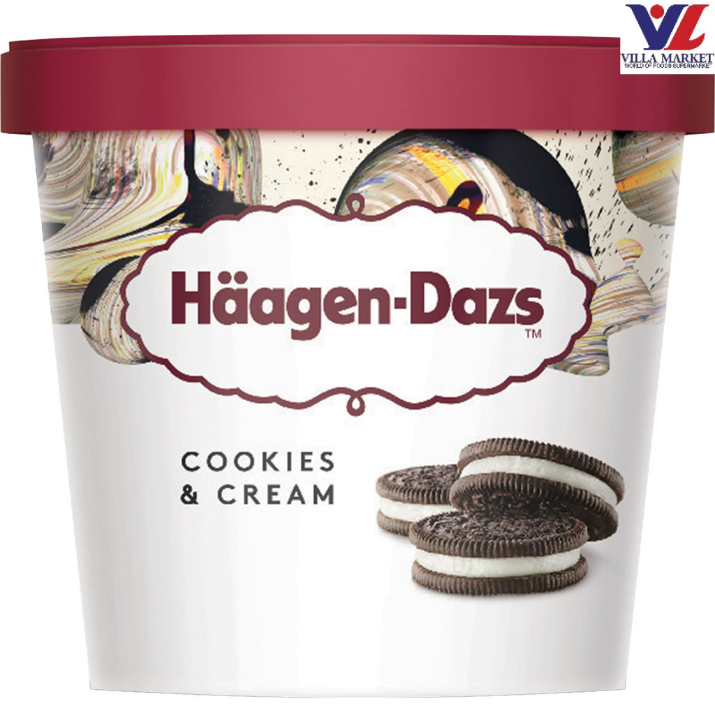 [สินค้าส่งด่วน] [2028] Haagen-Dazs Cookies&Cream 100 Ml. ฮาเก้น-ดาส รสคุกกี้ แอนด์ ครีม
