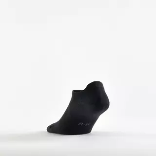 Decathlon Low Sports Socks Tri-Pack Rs 160 ถุงเท้ากีฬาหุ้มข้อรุ่น Rs 160 แพ็ค 3 คู่ - Black