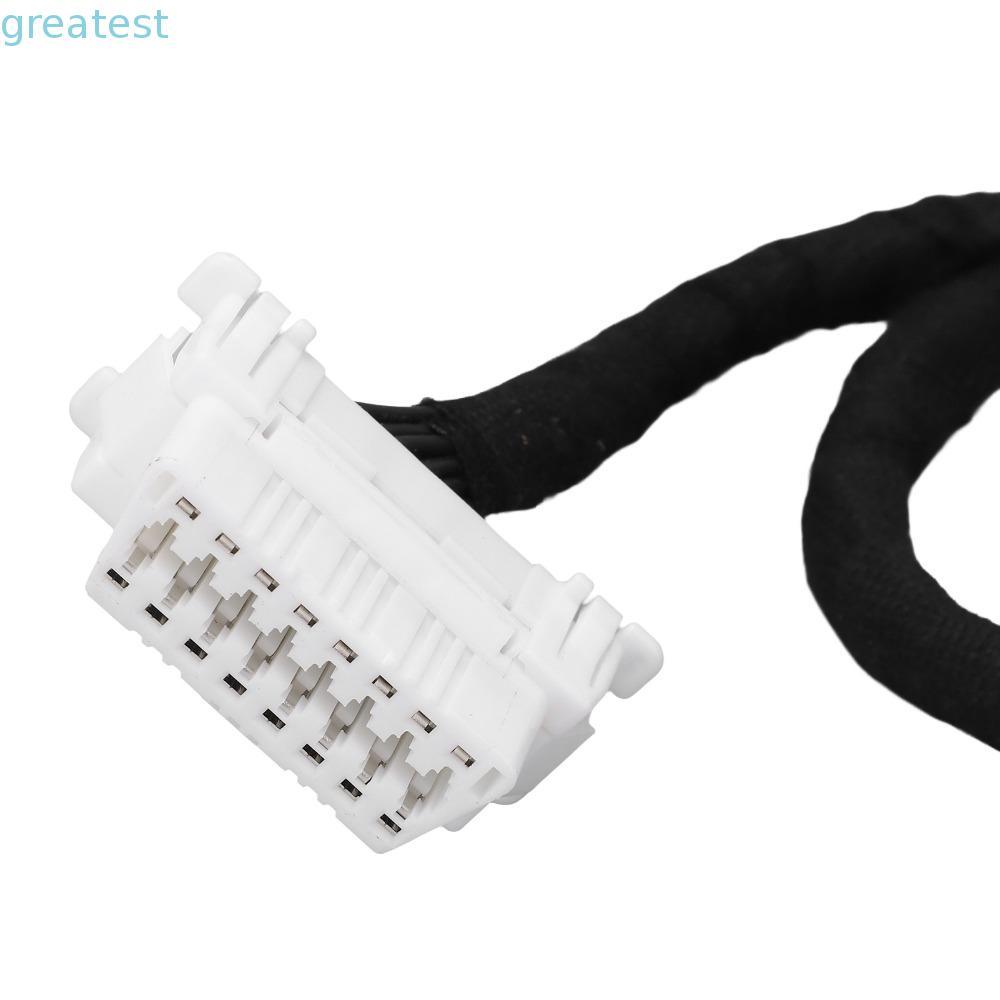 GREATMY OBD2 Extension Cable, ABS 0.15m OBD2 Splitter Cable, Portable Universal 16Pin OBD2 Y Cable A