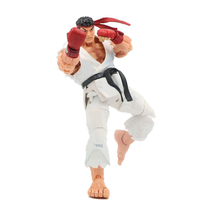 ฟิกเกอร์โมเดลขยับได้ NECA Street Fighter ขนาด 7 นิ้ว วัสดุ PVC บรรจุในกล่องสี