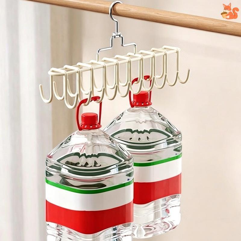 [BI] 360 หมุนหลายตะขอแขวนประหยัดพื้นที่สําหรับ Bras Camisoles Tank Tops Closet Storage Dorm Apartmen