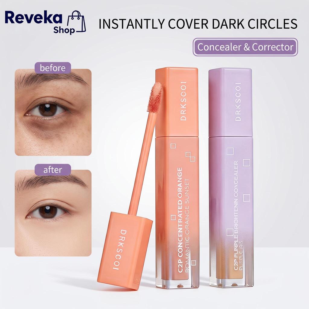 🔥พร้อมส่ง🔥DRKSCOI คอนซีลเลอร์ A2P Concealer& Peach Corrector&Blue Corrector 2.5gคอนซีลเลอร์ ปกปิดใต้