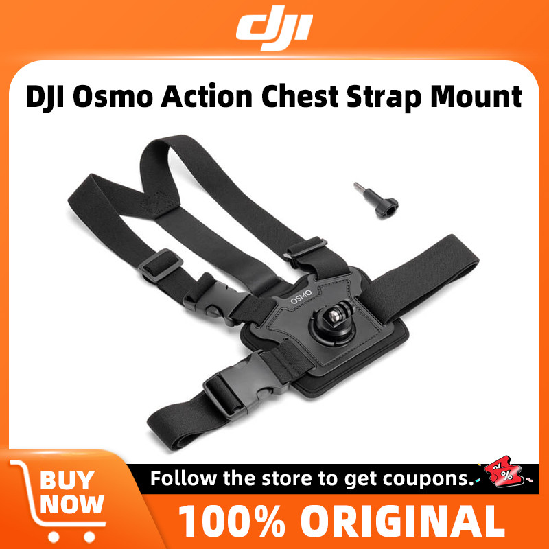 DJI Osmo Action Chest Strap Mount สําหรับ DJI Osmo Action 6 / Osmo 360 / Osmo Nano