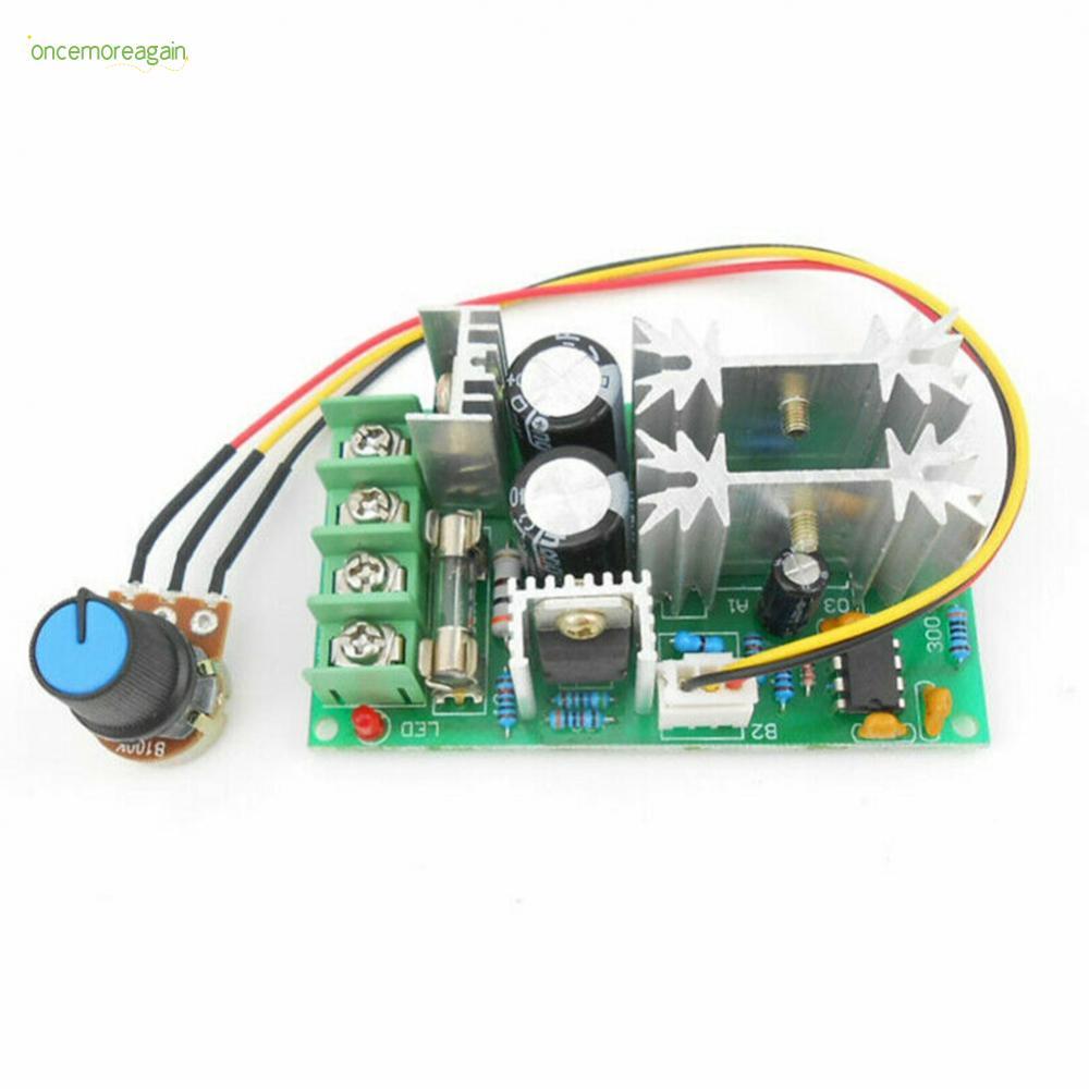 ตัวควบคุมพัดลม PWM 12V 60V สําหรับควบคุมความเร็วมอเตอร์ DC กําลังสูง (12V 60V 1200W)