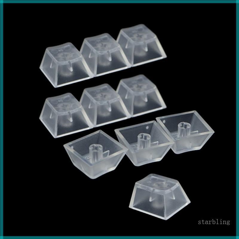 Star 10 ชิ้น ABS Keycaps ชุดหนา ABS Keycaps สําหรับคีย์บอร์ดแบบกลไกเท่านั้น Keycaps