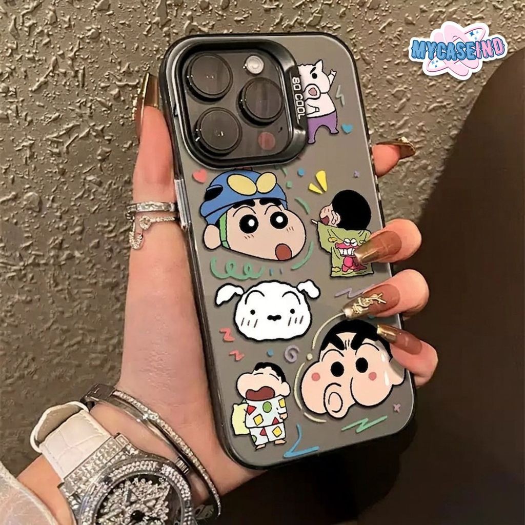 [MYCASEIND] การ์ตูน Mood Printing Cool case oppo a55 a16 reno 5f 11f 13f a3x a15 a16k a16e a17 a17k 