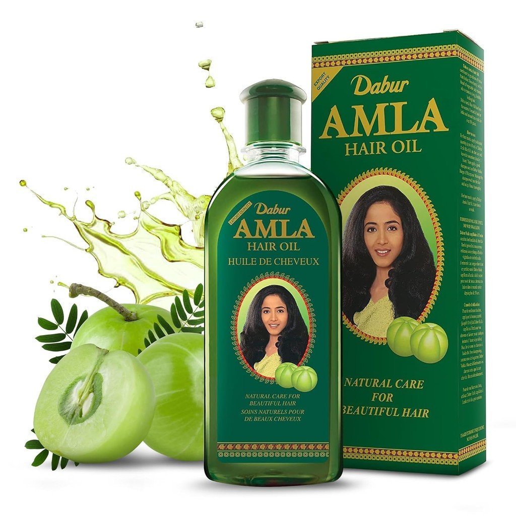 ซื้อสองแถมหนึ่ง Dabur Amla Hair Oil - น้ํามันอินเดียบํารุงสําหรับผู้ชายและผู้หญิง เพื่อสุขภาพ ผมและห