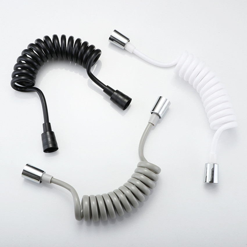 Bidet Hose, Genuine 304 Stainless Steel Bidet Hose, Bidet Hose, 2 Meter Long Spring, Bidet Hose with