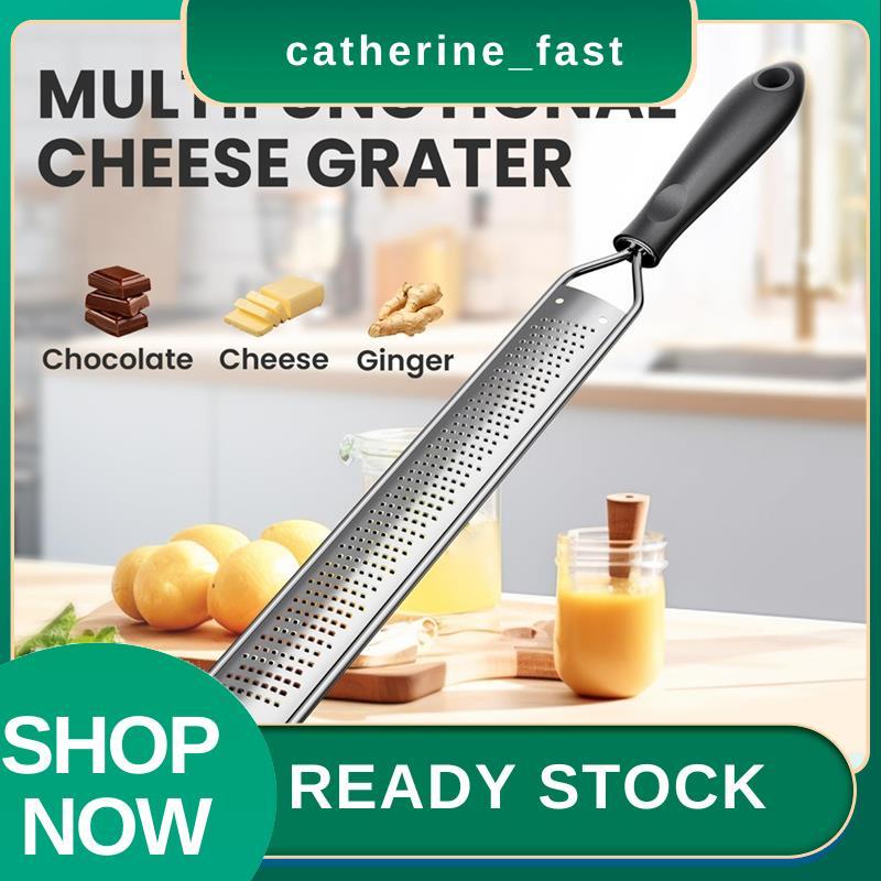 มีสินค้า ที่ขูดชีสด้ามจับกันลื่นของ, ที่ขูดสแตนเลส Zester, Lemon Zester สําหรับใช้ในครัว