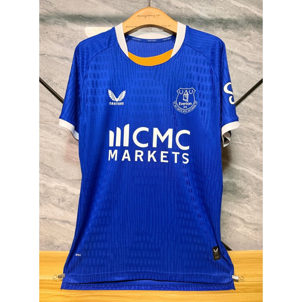 Player Issue Mens Everton Castore Home Replica Shirt 2026/27 เสื้อแขนสั้น