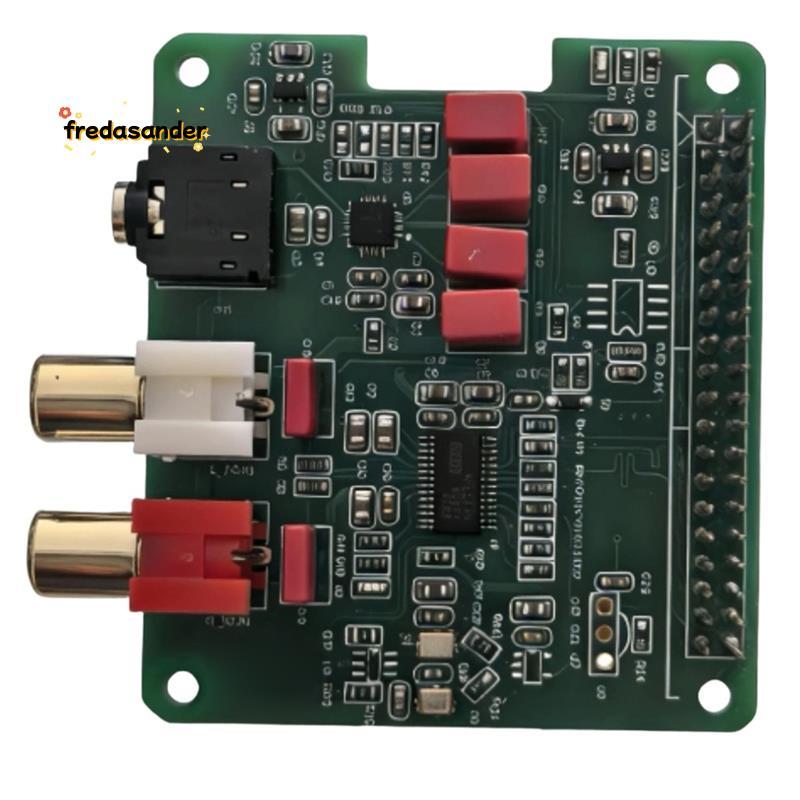 Rpi หมวก HiFi สําหรับ Zero, Zero W, 3B, 3B+, Pi 4 ,Pi 5 พร้อมขั้วต่อ 40 พิน