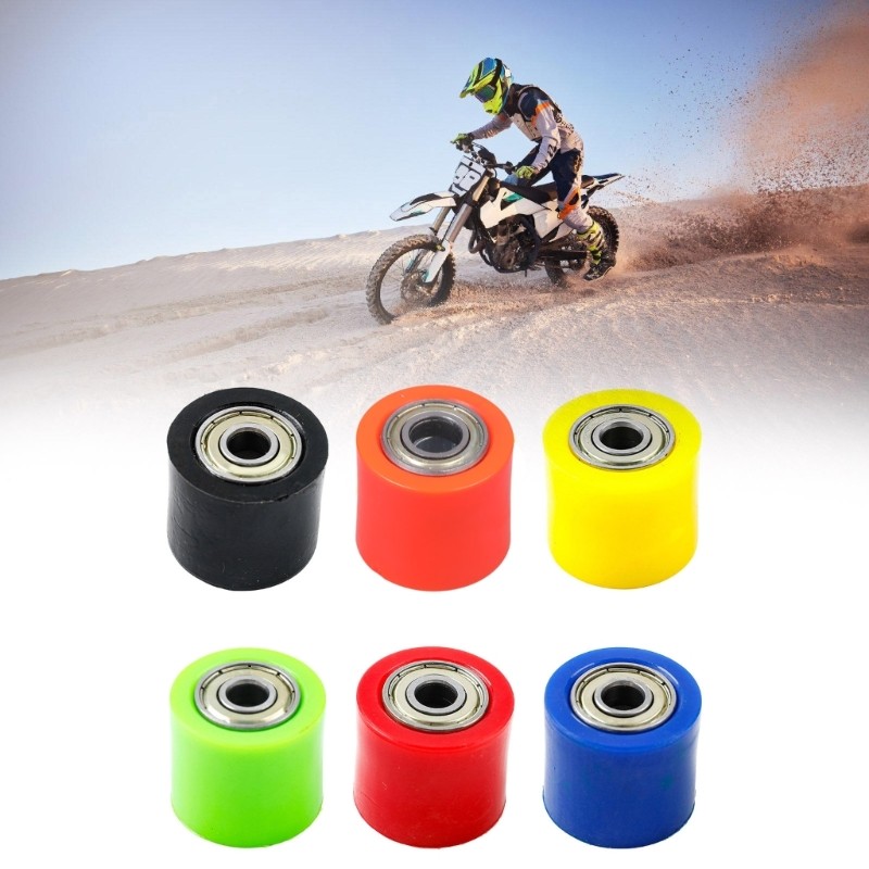 LA All Terrain เฟืองโซ่รถจักรยานยนต์ Roller Vibration Dampening ยางก่อสร้าง Terrain CHAIN Protector 