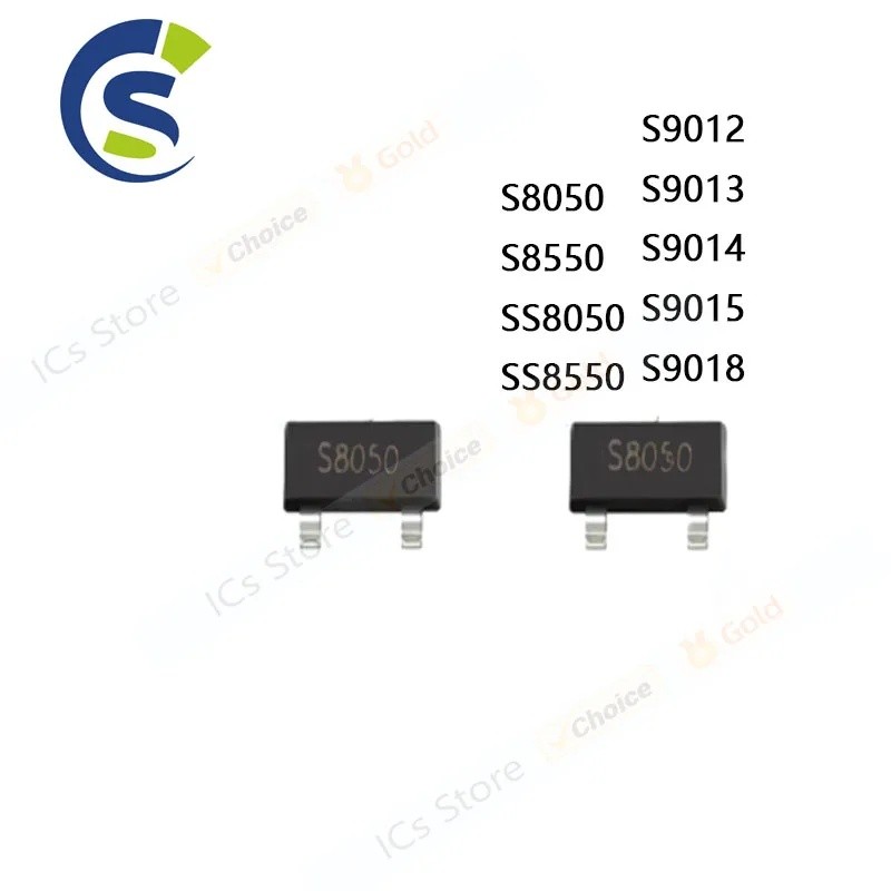 1-5PCS J3Y STY Y1 Y2 2T1 J3 J6 M6 J8 SMD ทรานซิสเตอร์ SOT23 S8050 S8550 SS8050 SS8550 S9013 S9014 S9