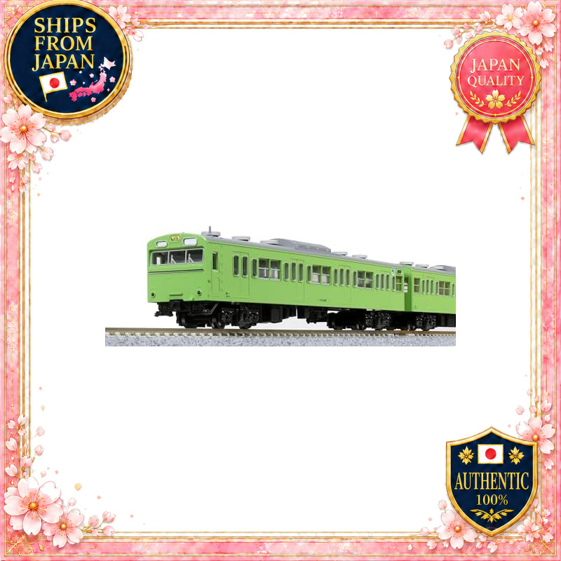KATO N Gauge 103 Series Uguisu 4-Car Set Model Train 10-1743C