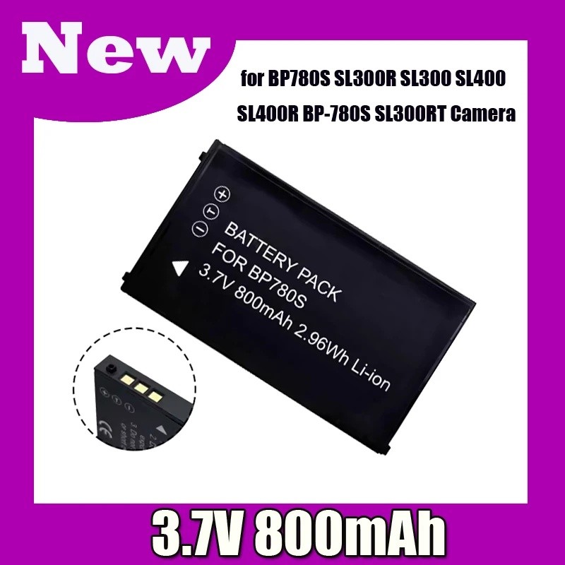แบตเตอรี่สําหรับ BP780S SL300R SL300 SL400 SL400R BP-780S SL300RT กล้อง 800mAh