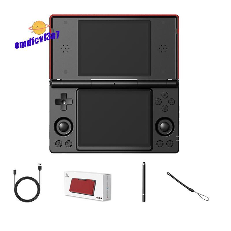 RG Retro คอนโซลวิดีโอเกม 4 นิ้ว IPS Dual Touch Screen 3+32G Android 14 Flip Game Player ของขวัญสําหร