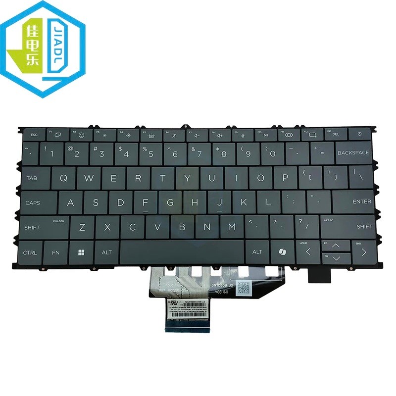Original US Backlit คีย์บอร์ดสําหรับ HP OmniBook X Flip 14-FK 14Z-FK 14-FM 14 นิ้ว 2-in-1 16-AR 16-A