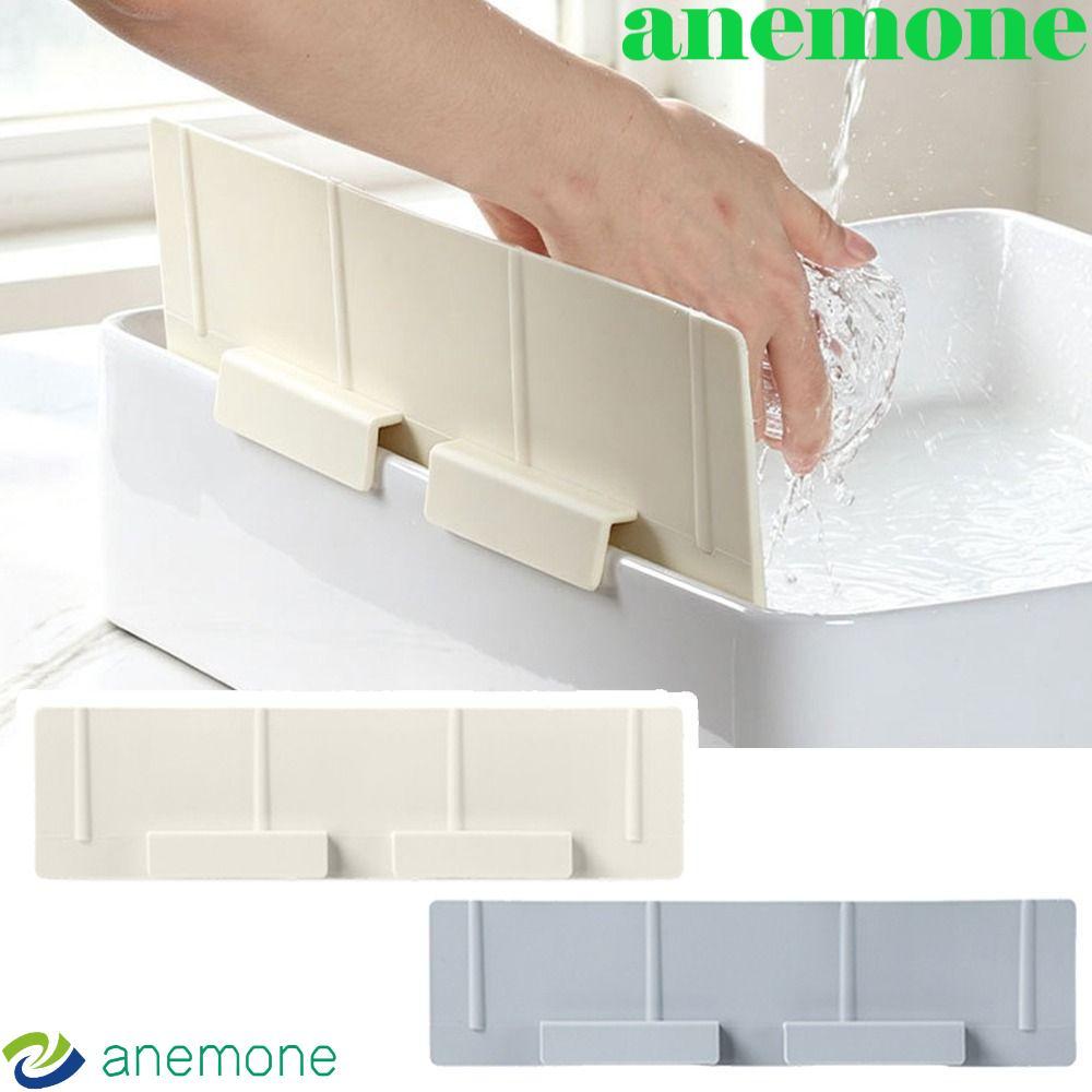 ANEMONE Sink Splash Guard, ความสูงที่ถอดออกได้เคาน์เตอร์ Water Baffle, นํากลับมาใช้ใหม่ติดตั้งง่าย M