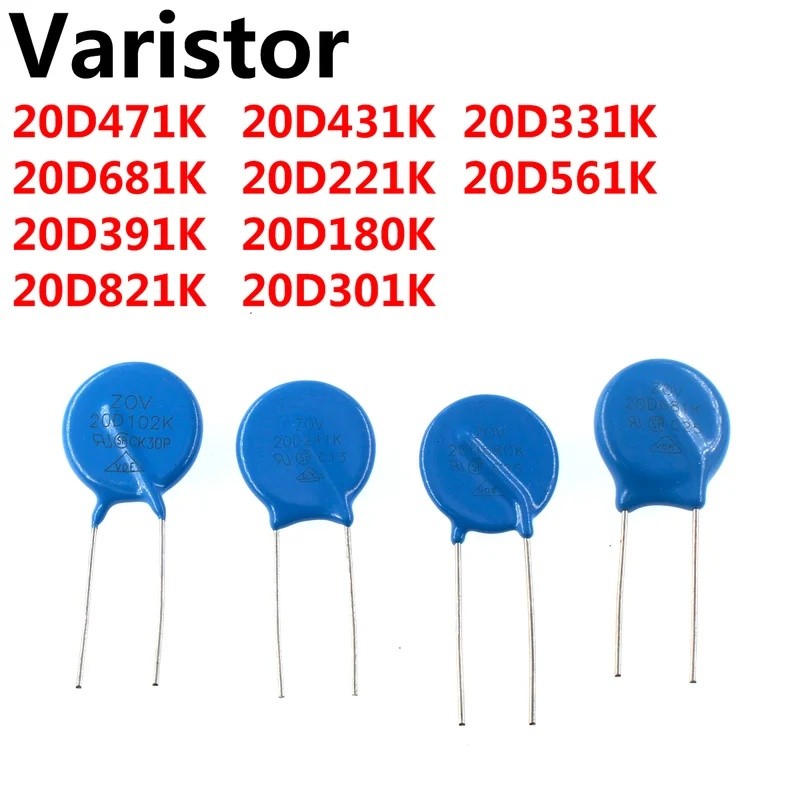 10PCS 20D471K 20D681K 20D391K 20D821K 20D431K 20D221K 20D180K 20D301K 20D331K 20D561K vritertor