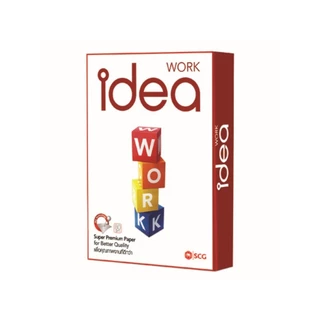 IDEA WORK กระดาษถ่ายเอกสาร A3 80 แกรม สีขาว แพ็ค 500 แผ่น