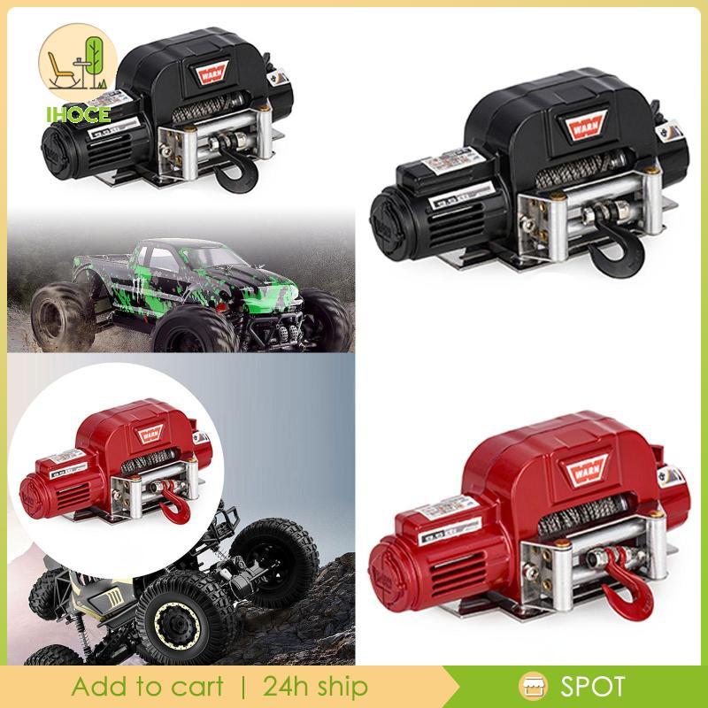 [Ihoce] รถรุ่น Winch 1/10 โลหะ RC Crawler ปีนเขารถ Winch อะไหล่ RC รถ Winch มินิไฟฟ้าโลหะ อุปกรณ์เสร