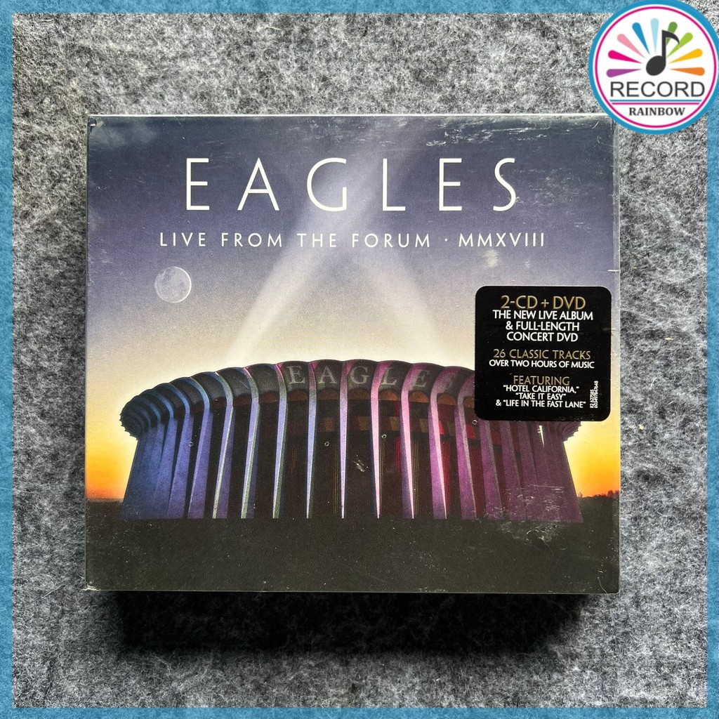 Eagles Live From The Forum MMXVIII Original 2CD+DVD Album [Sealed] Brand New XP