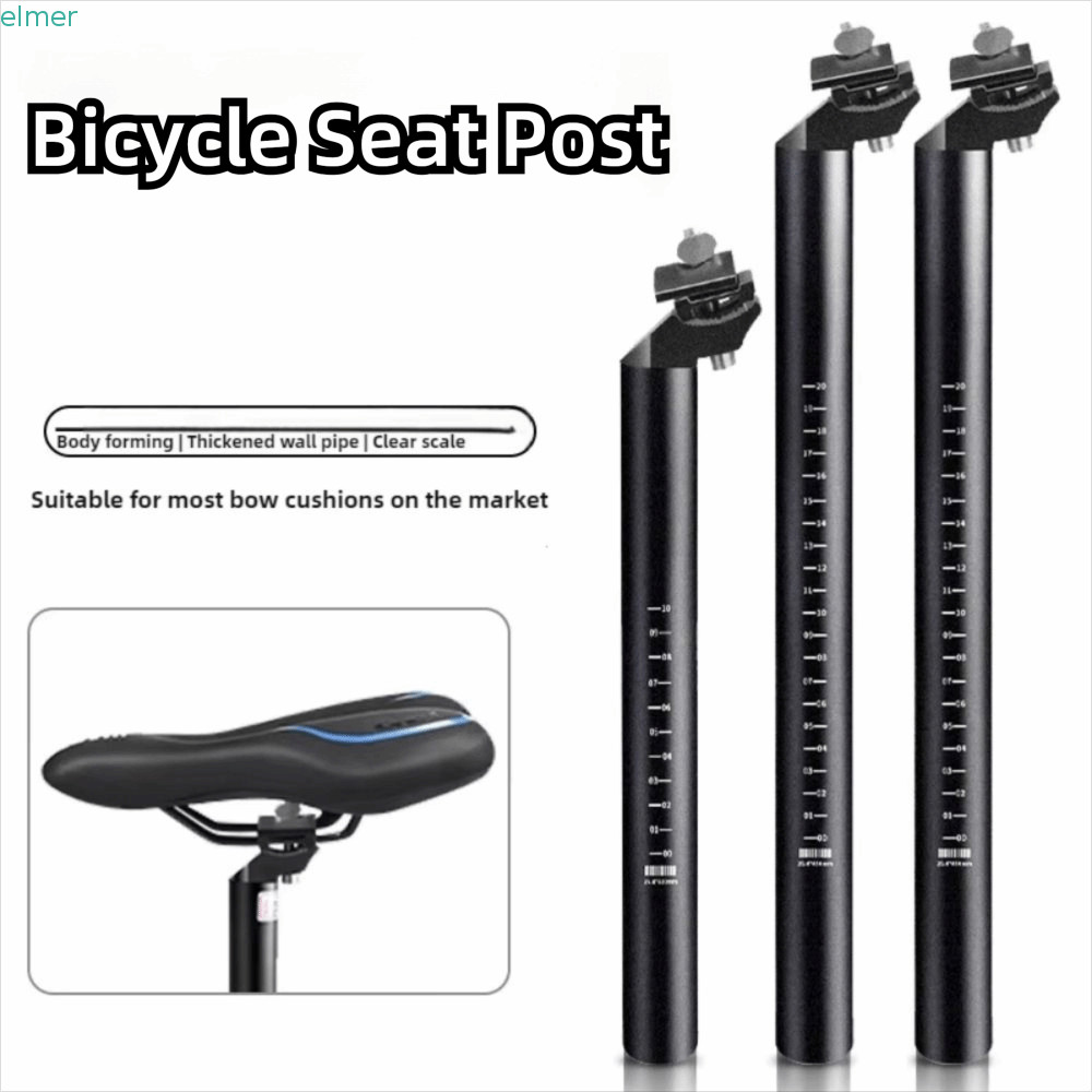 ELMER หลักอานจักรยาน, อลูมิเนียมอัลลอยด์ปรับ MTB ที่นั่งหลอด,ปฏิบัติ Superlight ติดตั้งง่าย Integrat