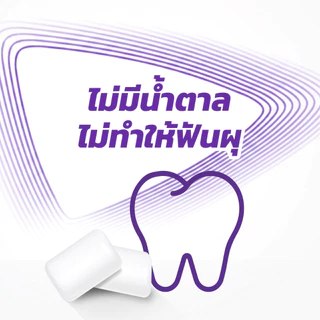 [แพ็ค 20 แผง] Dentyne Xylitol Spearmint เดนทีน ไซลิทอลชูการ์ฟรี กลิ่นสเปียร์มินต์ แบบแผง 8 เม็ด (11.2g)