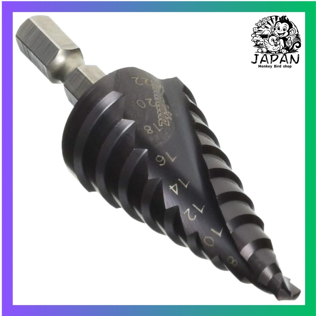 Makita Spiral Step Drill A-60414 monkey bird shop JAPAN