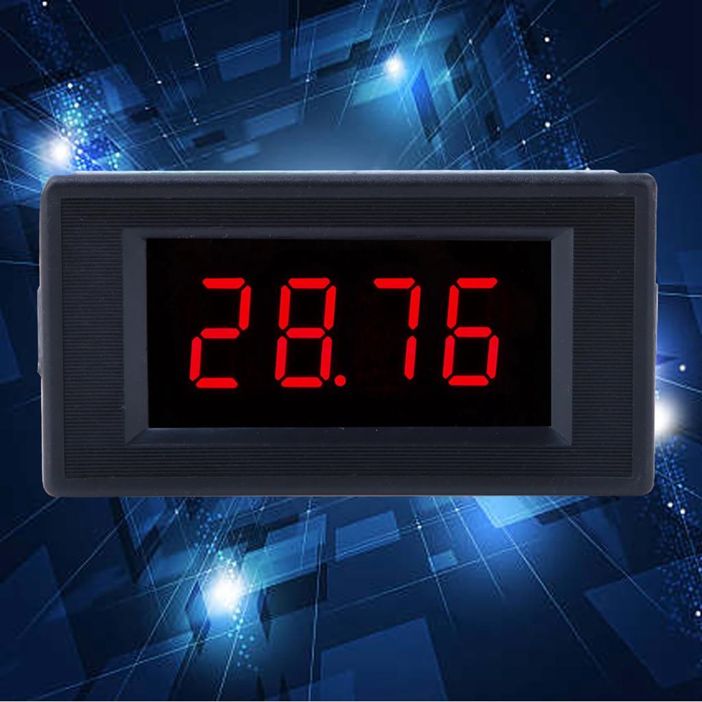 5135A DC5V ความแม่นยำสูง DC โวลต์มิเตอร์แผงดิจิตอลพร้อมไฟ LED สีแดง (DC500mV/DC1V/DC2V)