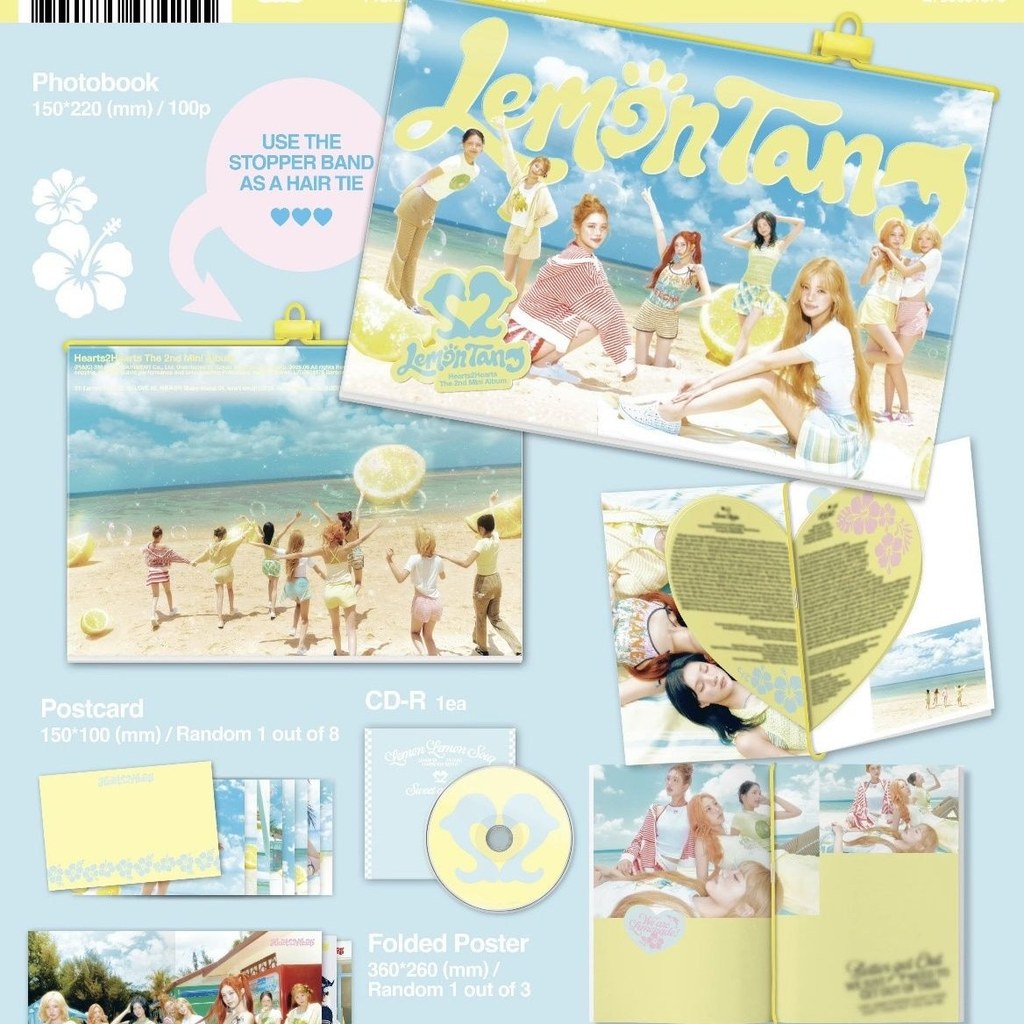 Hearts2Hearts Album Hearts h2h mini2 Album ใหม่เอี่ยมยังไม่ได้เปิด20260817พีพีพีพีพี
