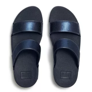 FITFLOP LULU SEQUIN SLIDES รองเท้าแตะผู้หญิง รุ่น JF2-D57 สี BLUE