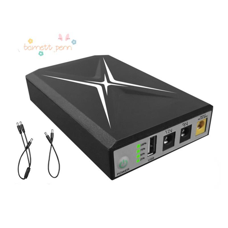 10400MAh DC UPS อย่างต่อเนื่อง Router 9V 12V 18W แบตเตอรี่สํารอง Mini UPS USB Wifi Router สําหรับกล้