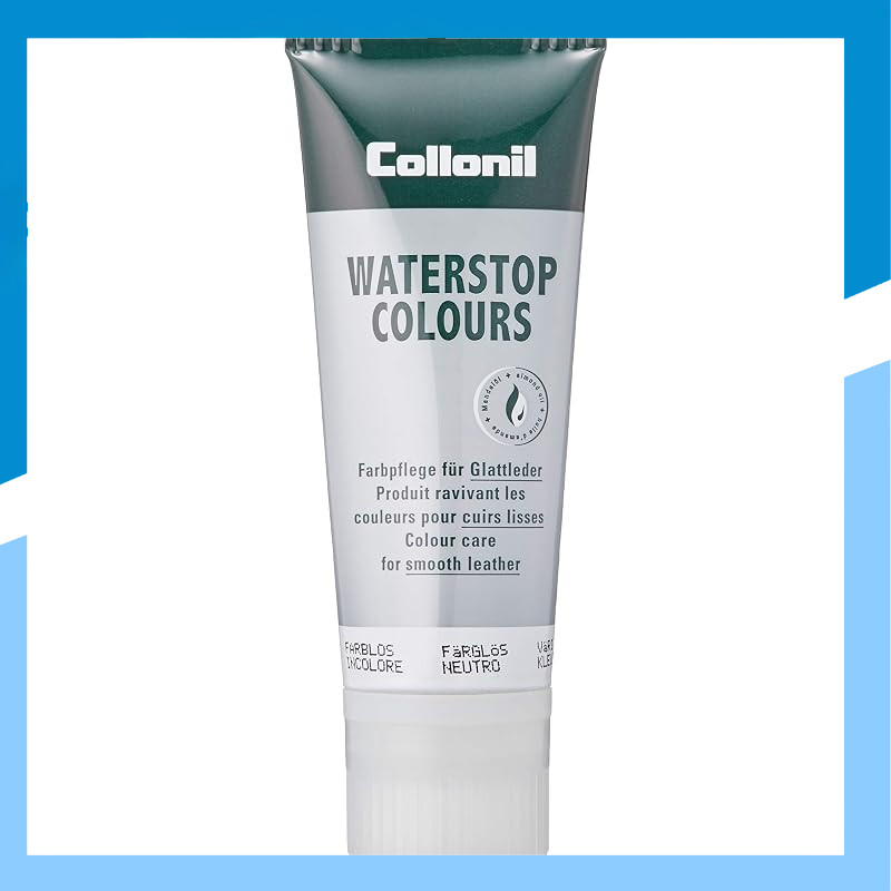 Collonil Waterstop Colors 75ml - Waterproof Shoe Care Cream in Various Shades for Men