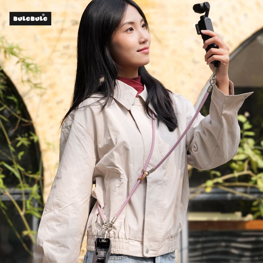 BULEBULE เหมาะสําหรับ DJI DJI pocket3 Camera Crossbody Strap Accessories Camera Lanyard