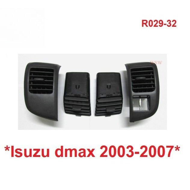 เลือก ช่องแอร์ ISUZU D-MAX dmax 2003 - 2007 HOLDEN RODEO อีซูซุ ดีแม็กซ์ แอร์ ช่องปรับแอร์ ชุดแอร์ ก