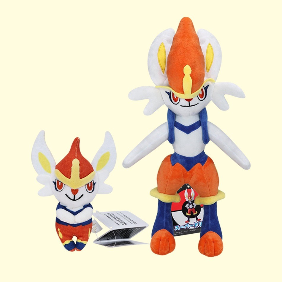 14 ซม.-45 ซม.Plush Hisuian Zorua Cubone Gyarados Shinx Ninetales Skeledirge Butterfree Mewtwo อะนิเม