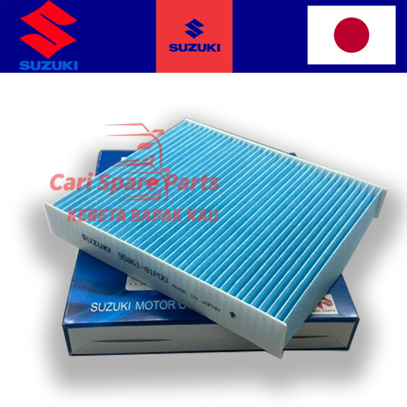 100 SUZUKI SWIFT SPORT 1.4/1.6 2013-2017 ZC32S ZC33S ZC53S ZC72S ZC82S AIRCOND CABIN FILTER 95861-81