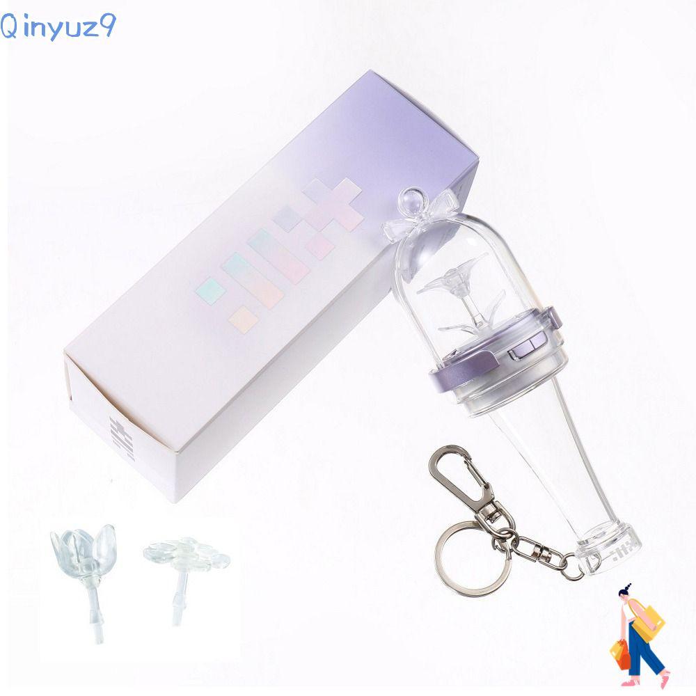 QINYUZ9 Kpop Idol Lightstick, Glow Feature Mini Glow Stick, พัดลมคอลเลกชันพวงกุญแจรุ่นจี้ออกแบบ Ligh