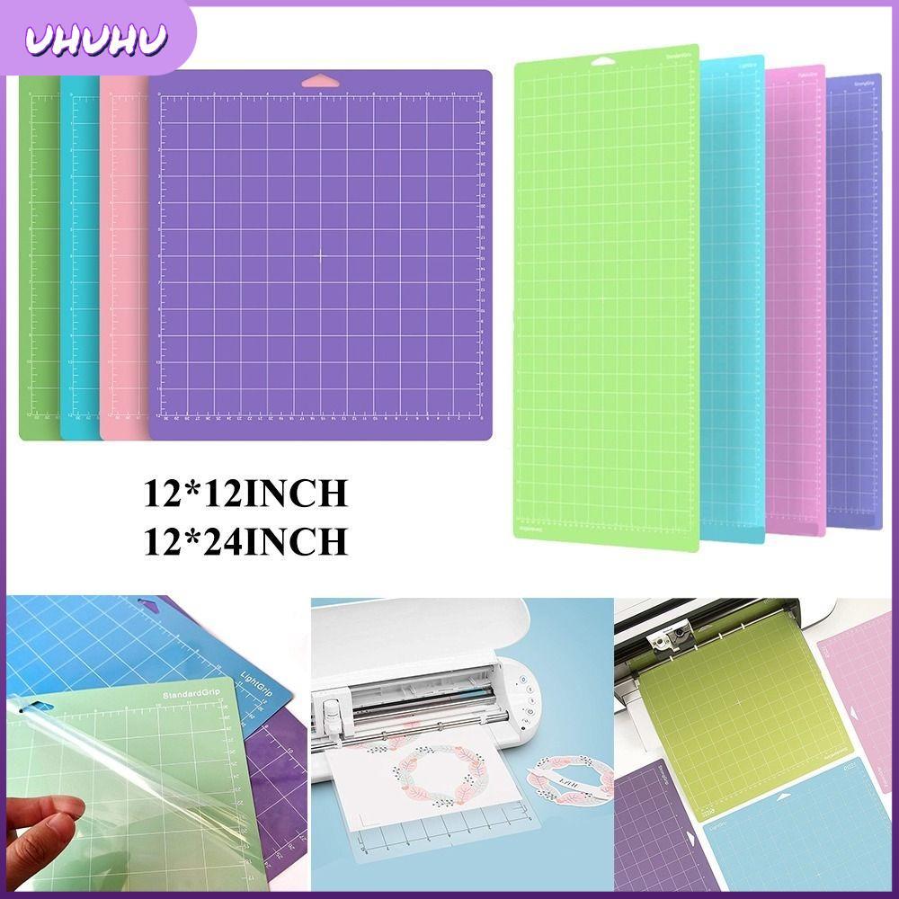 แผ่นรองตัด UHU, แผ่นรองตัด PVC กันลื่น, นํากลับมาใช้ใหม่ Cameo Silhouette หนาการ์ดกาว Cricut Mat สํา