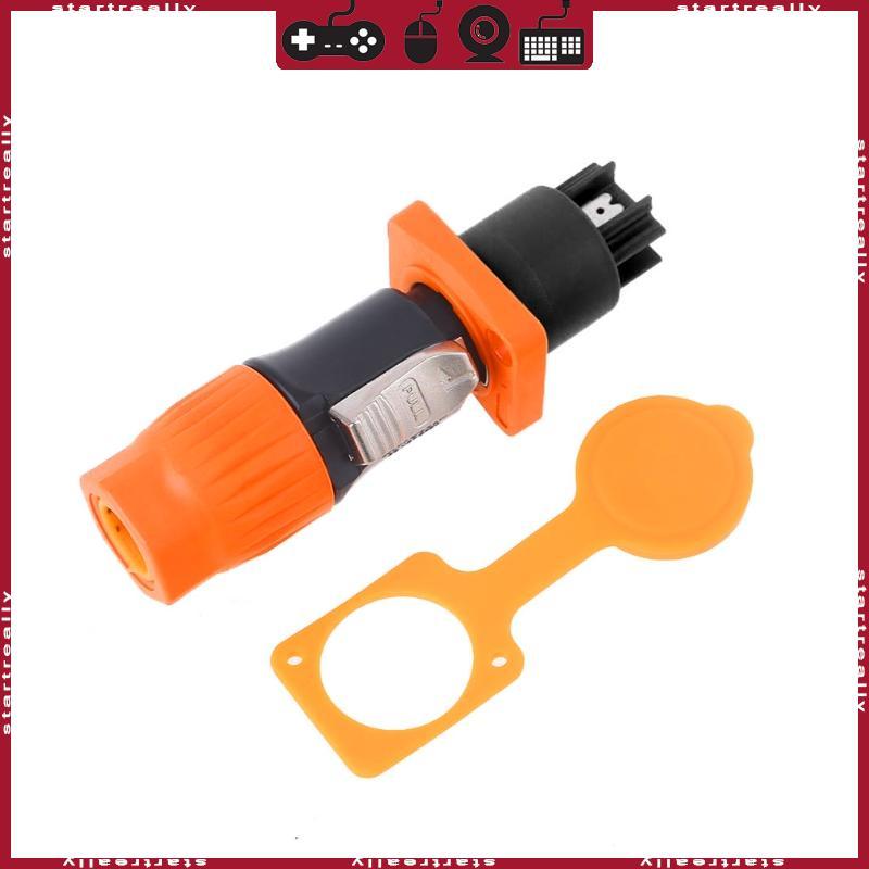 ST 20A ปลั๊กการบินสายไฟ Coonector ปลั๊กไฟกันน้ําสําหรับจอแสดงผล LED