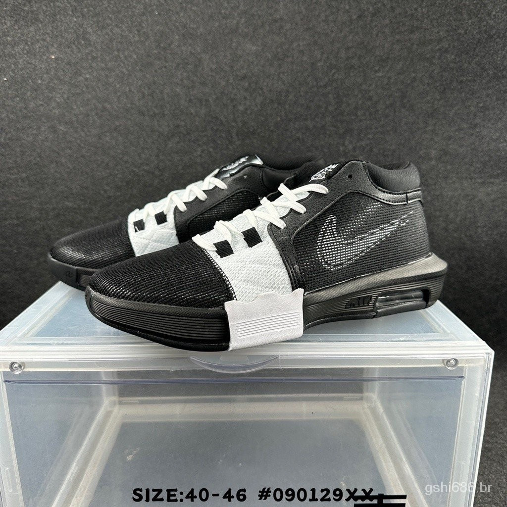 LEBRON WITNESS 8 James รองเท้าผ้าใบบาสเก็ตบอลผู้ชายใหม่ FB2237 ใน D4QD ฤดูหนาว