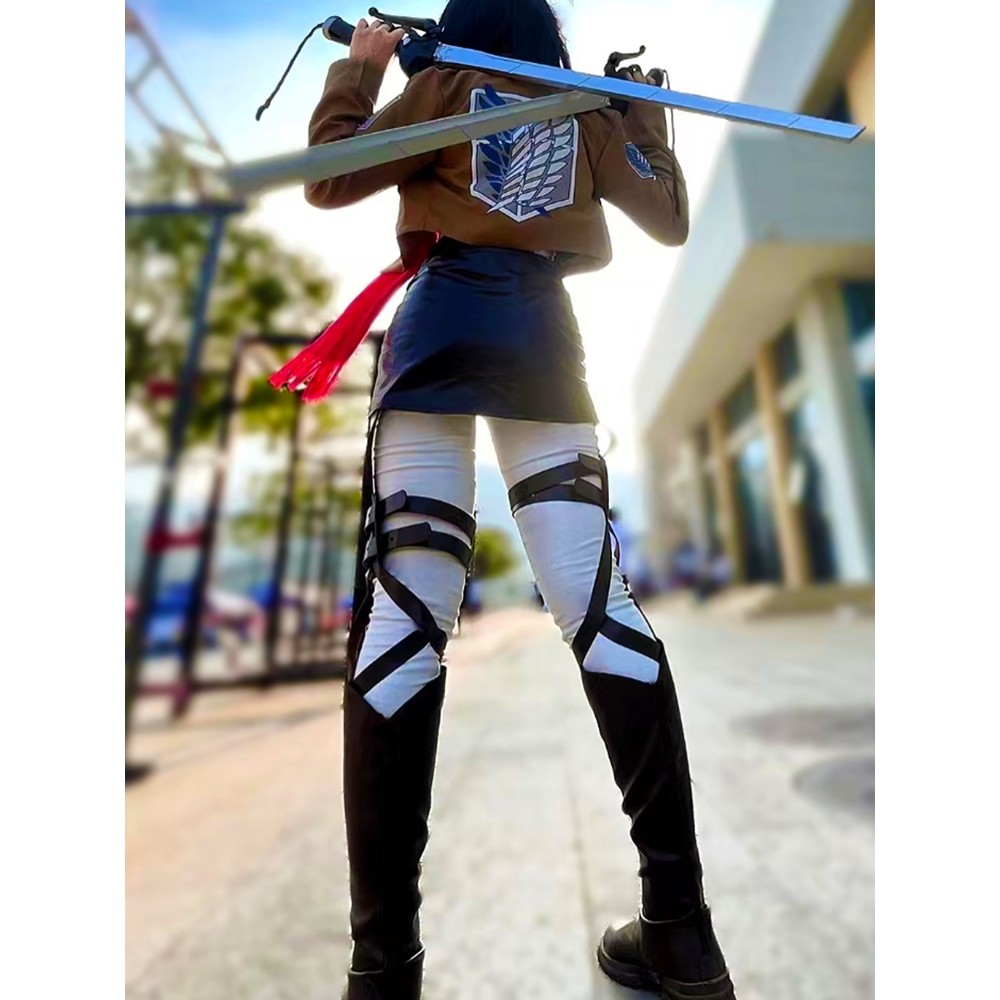 Survey Corps Allen Mikasa Captain Uniform Jacket Attack on Titan COSPLAY Uniform Suit Comic Uniform