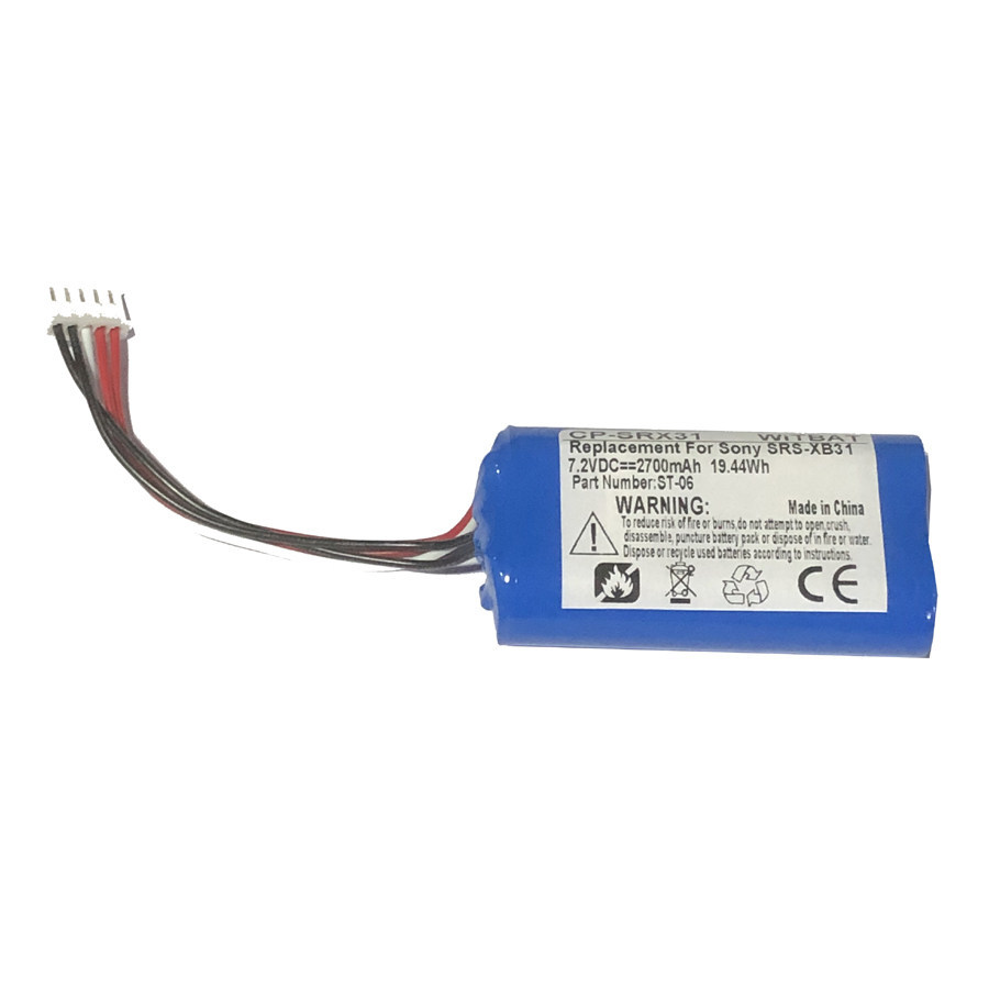 เหมาะสําหรับแบตเตอรี่ลําโพงบลูทูธ Sony SRS-XB31 ST-06