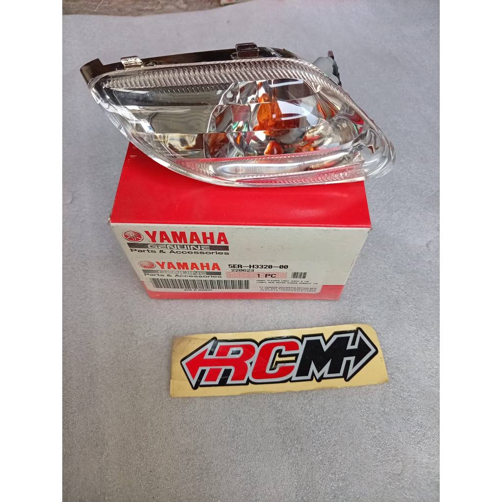 5ER-H332-00 ด้านหน้าเปลี่ยนป้ายโคมไฟขวา DPN KN ASSY FIZR F1Z FORCE 1 VEGA R OLD ORIGINAL YAMAHA YGP 