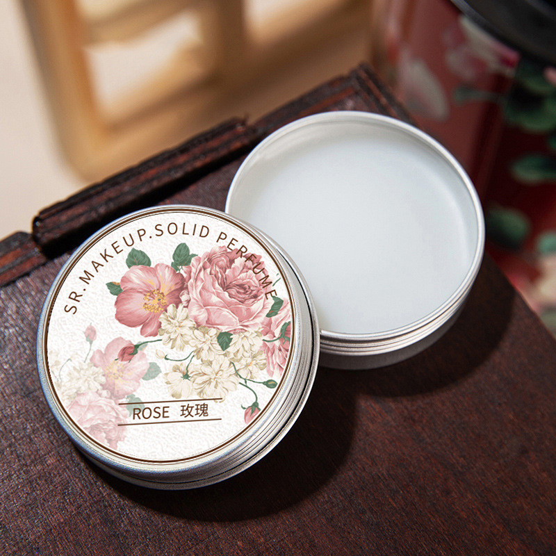 SR Peony Antique Solid Balm Portable Fresh Solid Perfume Lasting Fragrance [รับส่วนลดคูปอง] 8.25