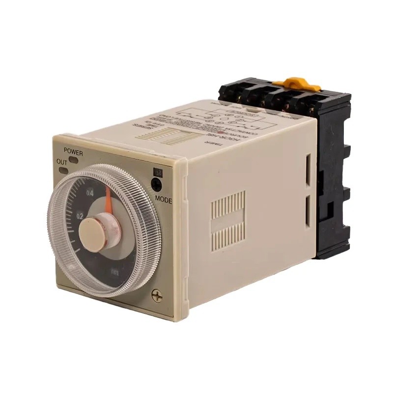SRVE HYST H3CR-H8L H3CR Power Ndustrials Automation และควบคุม Time Delay รีเลย์ DPDT Delay 5A H3CR-H