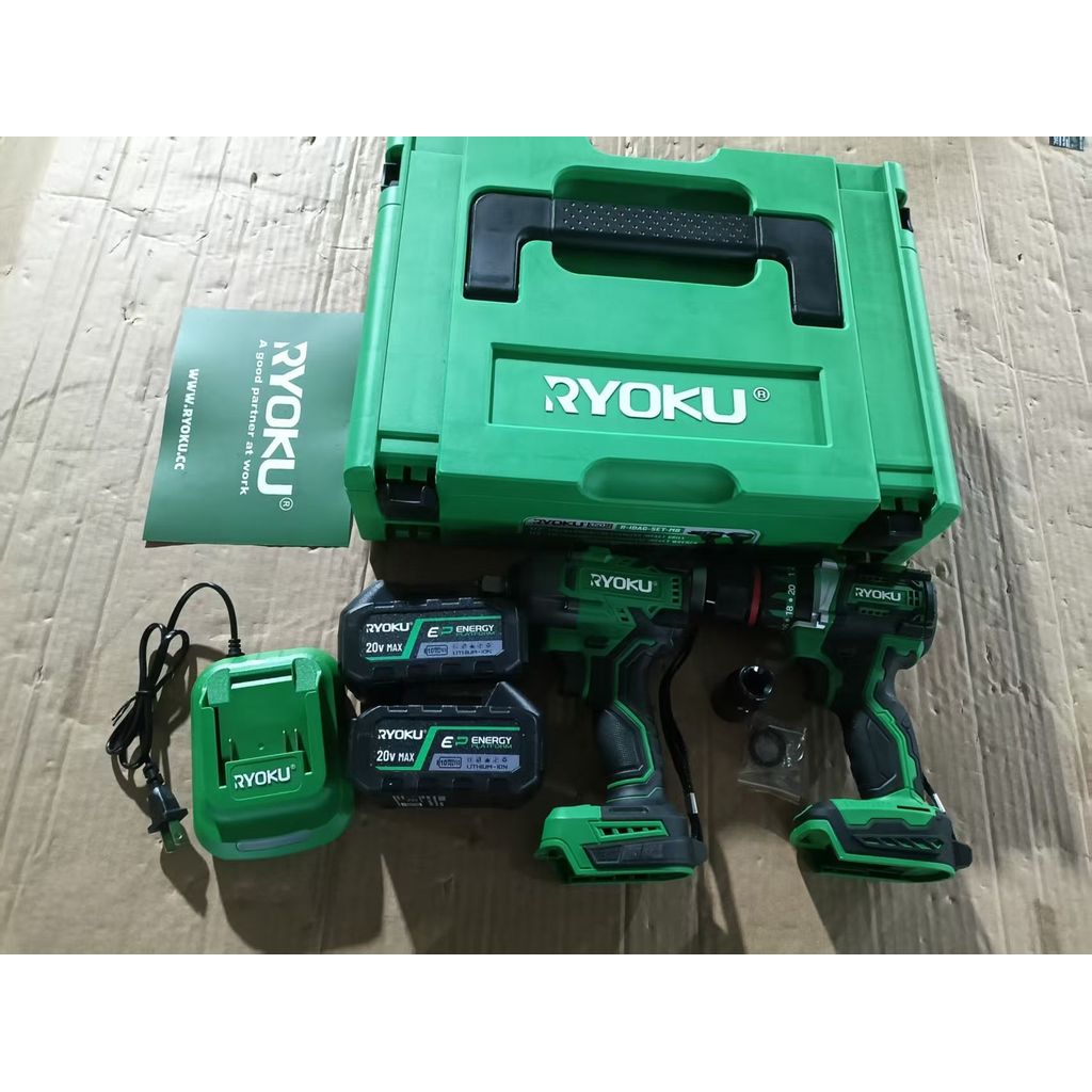 RYOKU 20V Brushless Combo Kit